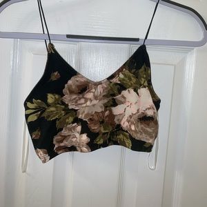 Floral Crop Top